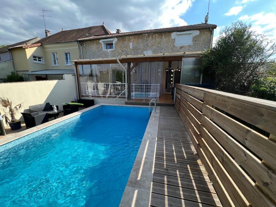 Kings Villa Near Disneyland Reserved Only For Family With Kids Saint-Germain-sur-Morin Exterior photo